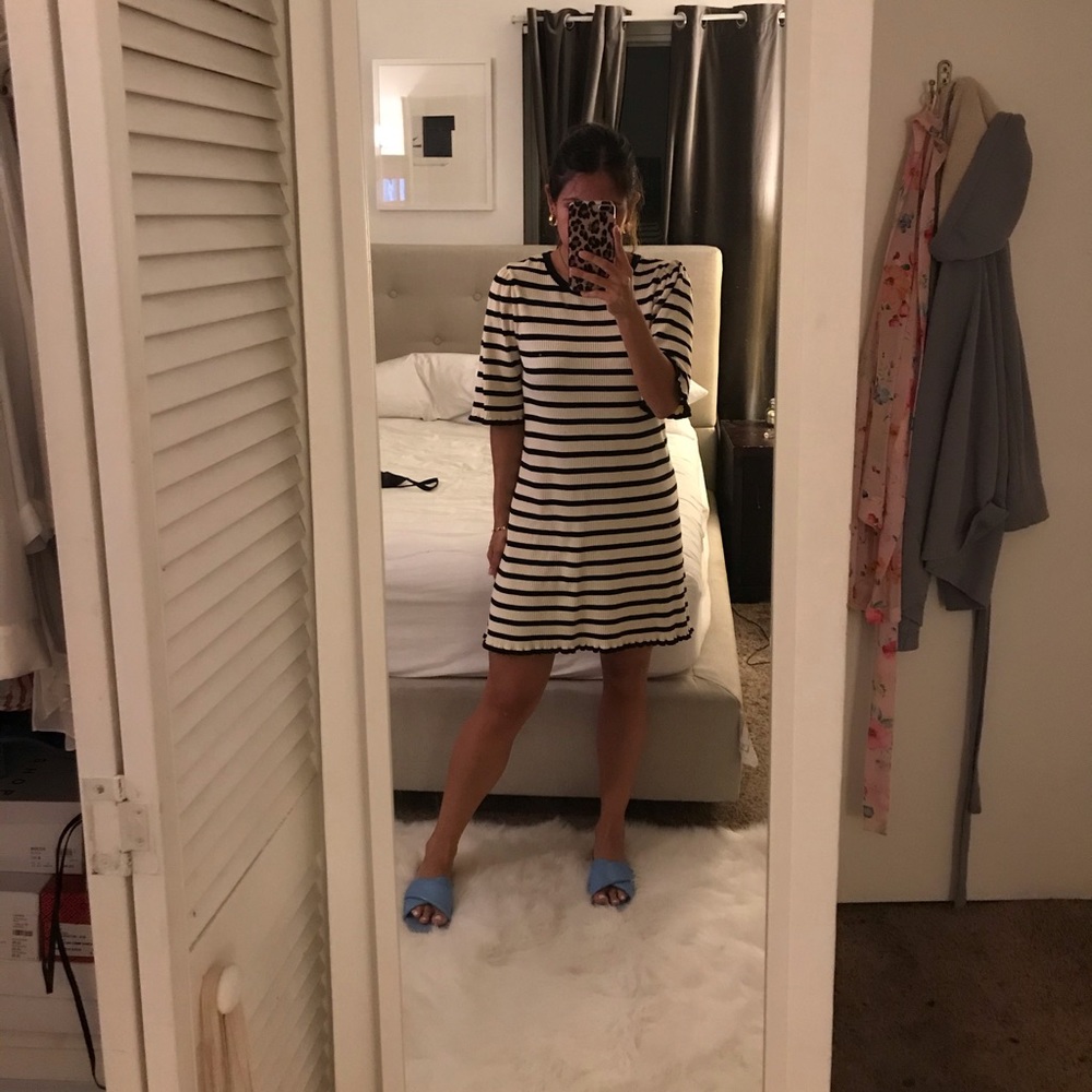 Zara Stripe Dress Size Small